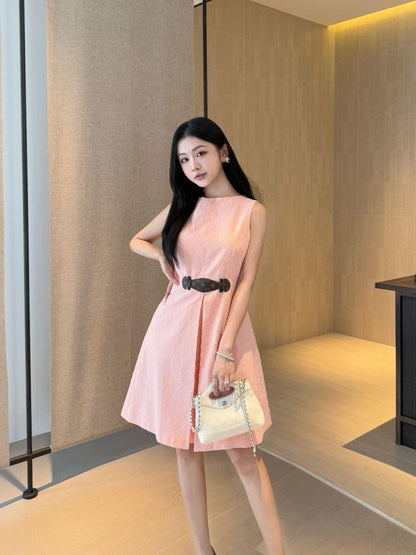 Louis 25fw jacquard dress