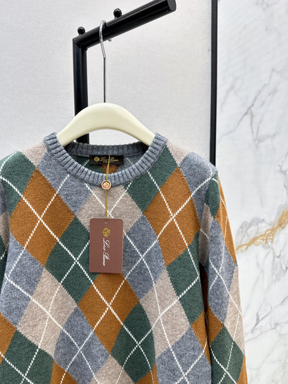 Loro 25fw jacquard sweater