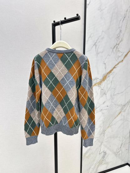 Loro 25fw jacquard sweater