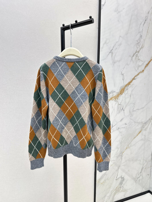 Loro 25fw jacquard sweater