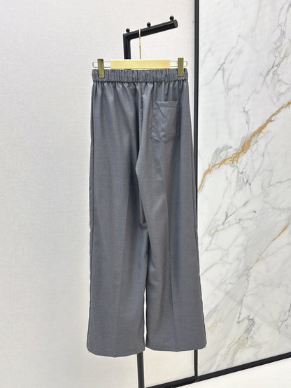 Miu 25fw drawstring pants