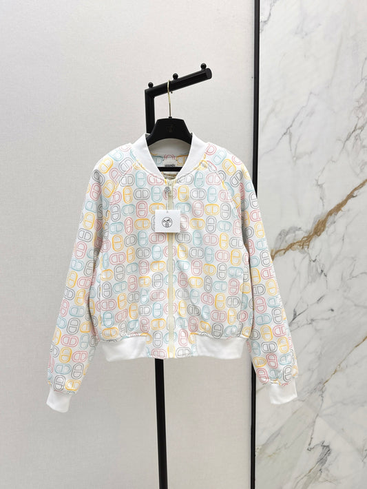 Herm 25fw printed jacket