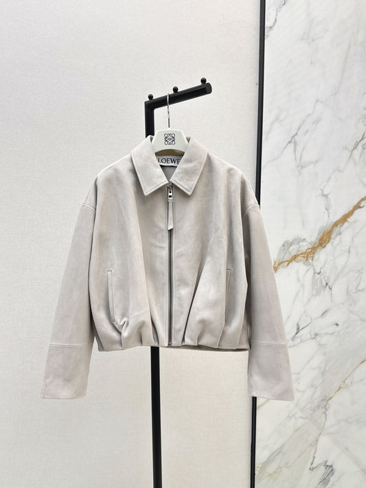 Loe 25fw suede jacket