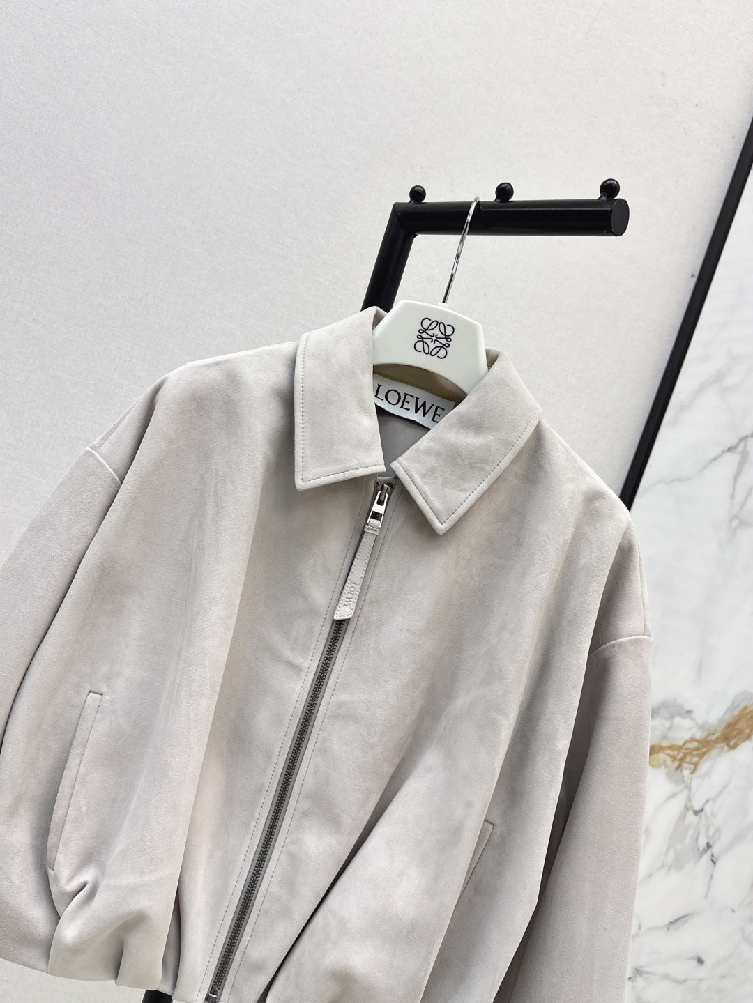Loe 25fw suede jacket