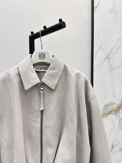 Loe 25fw suede jacket
