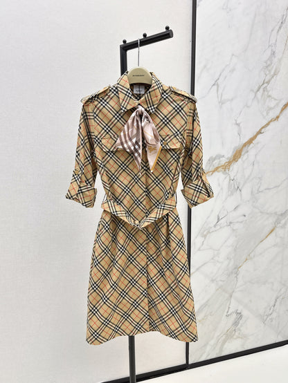 Bur 25fw shirt dress