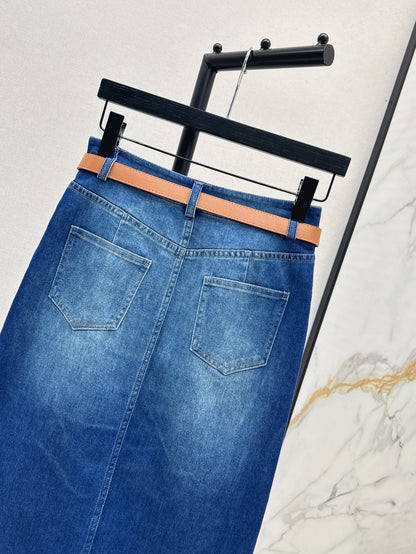 Ral 25fw denim skirt