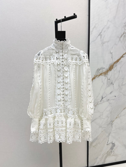 Zimm 25ss embroidered dress
