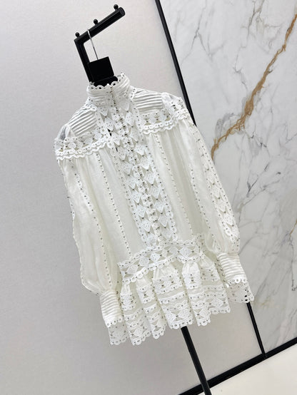 Zimm 25ss embroidered dress