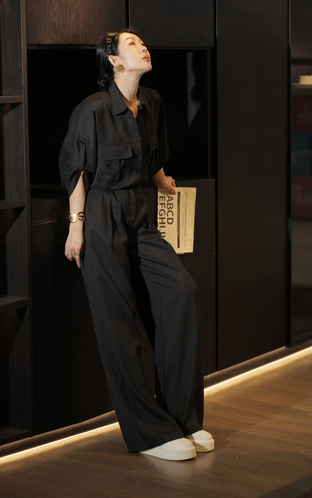 Loro 25fw jumpsuit