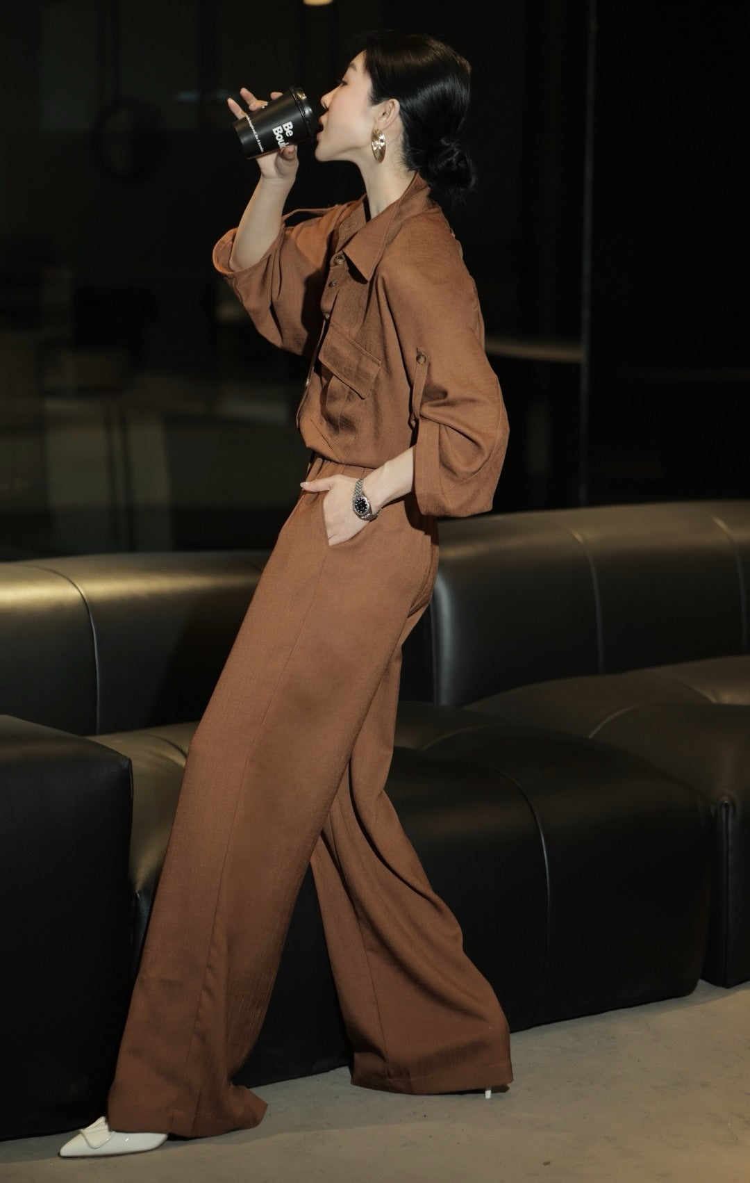 Loro 25fw jumpsuit