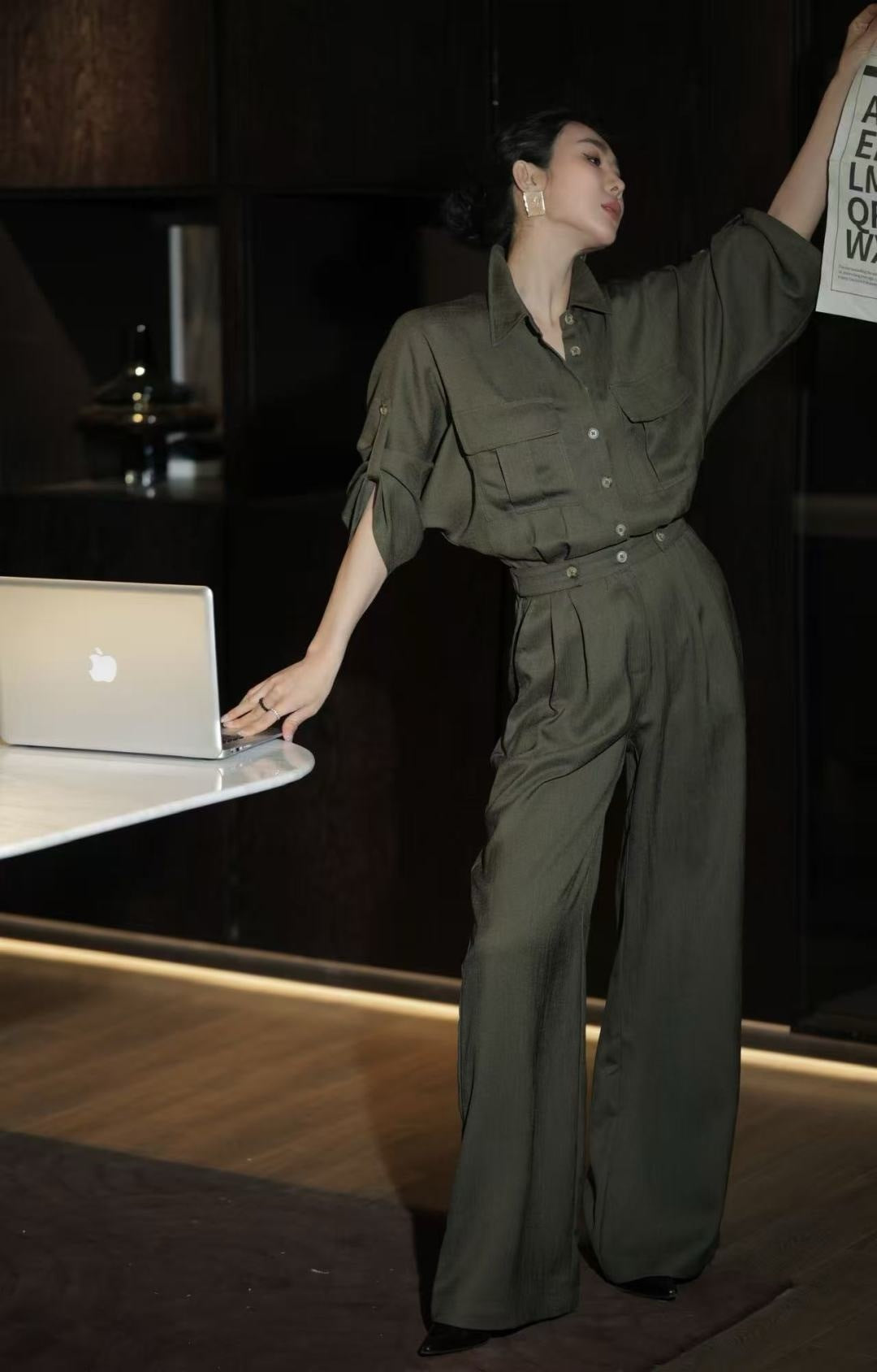 Loro 25fw jumpsuit