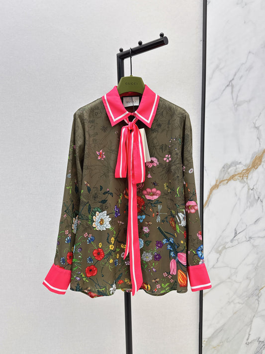 Guc 25fw printed shirt