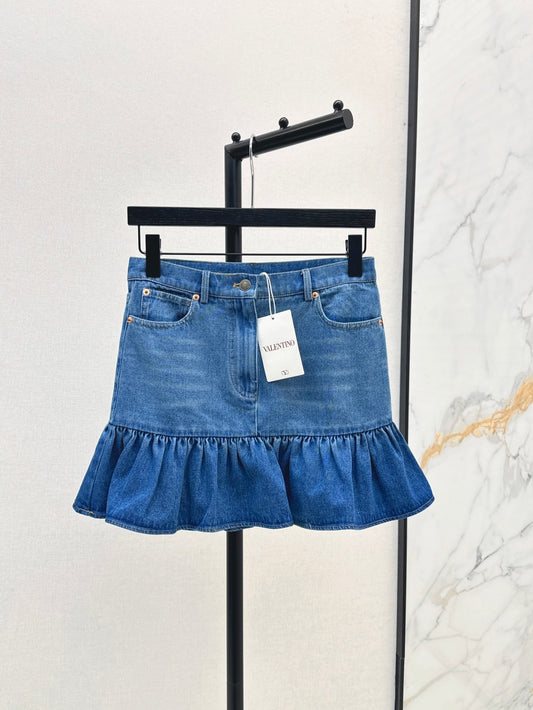 Valenti 25fw ruffle skirt