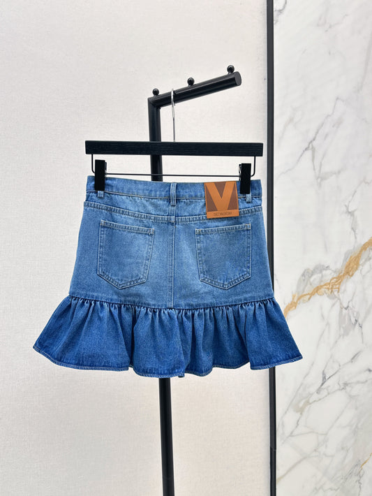 Valenti 25fw ruffle skirt