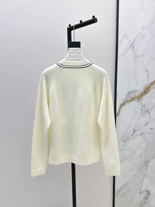 Louis 25fw knitted cashmere cardigan