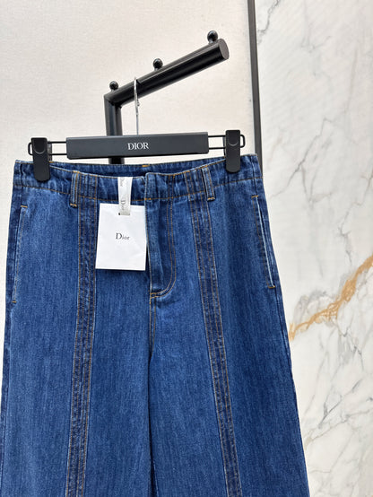 CD 25fw jacquard jeans
