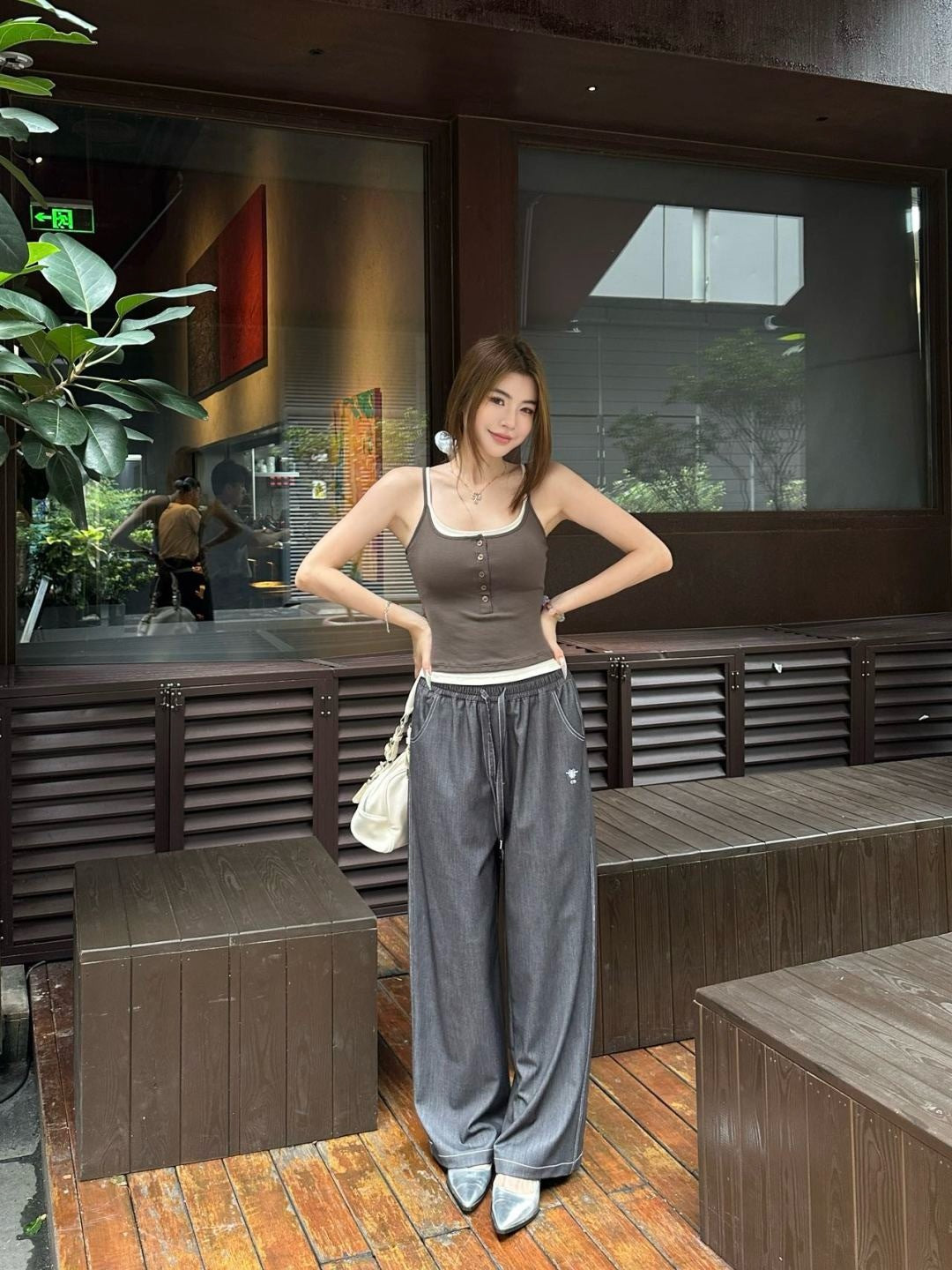 CD 25fw drawstring pants