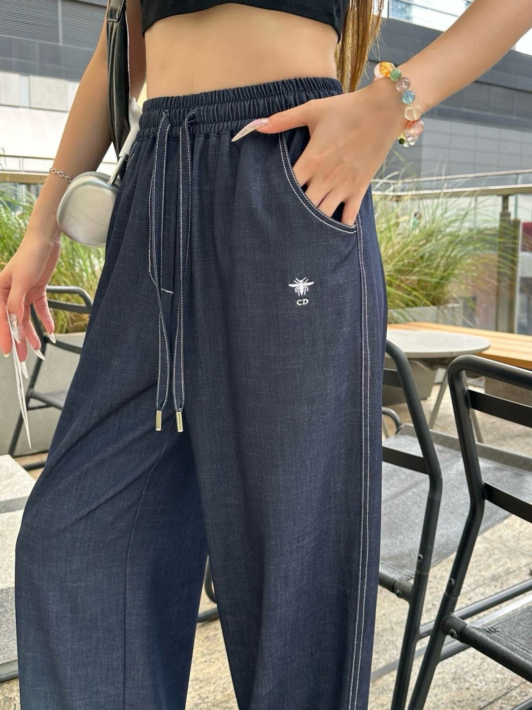 CD 25fw drawstring pants