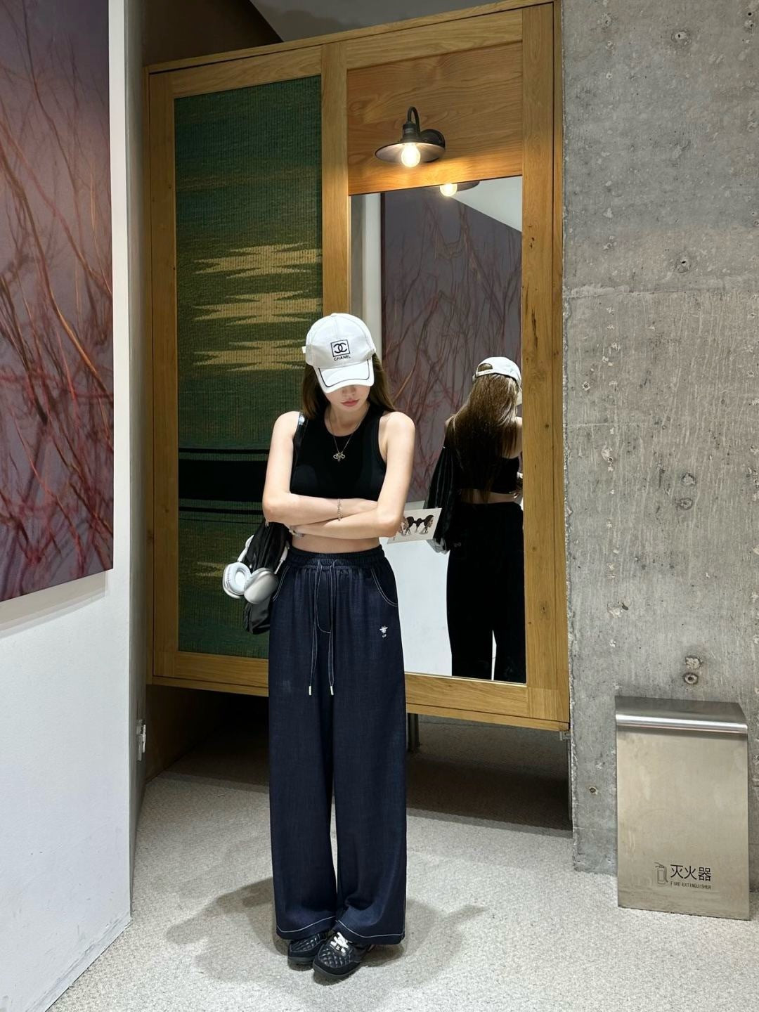 CD 25fw drawstring pants