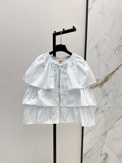 Chan 25ss vintage cape shirt