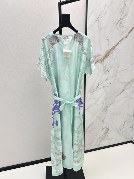 Herm 25ss silk dress