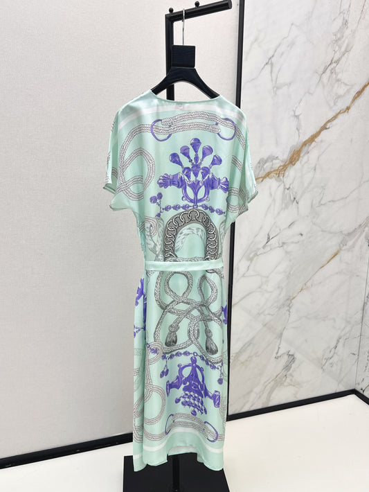 Herm 25ss silk dress