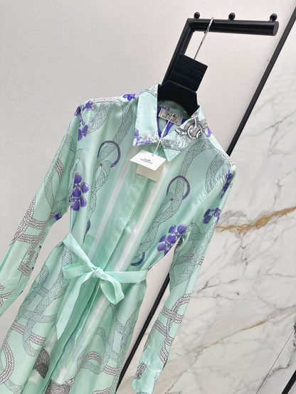 Herm 25ss silk dress