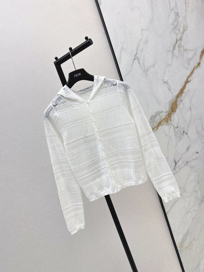 CD 25fw jacquard cardigan