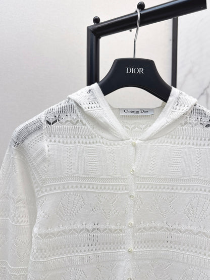 CD 25fw jacquard cardigan