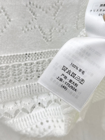 CD 25fw jacquard cardigan