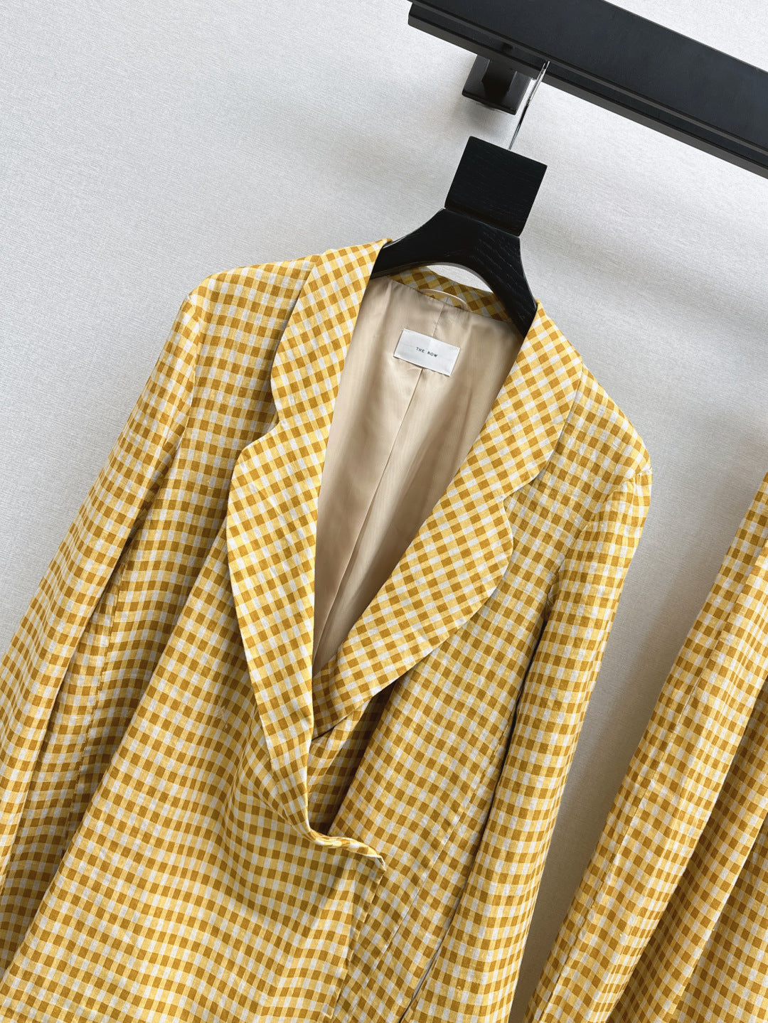 Row 25fw linen blazer
