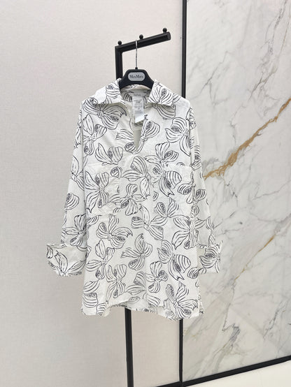 Max 25fw printed shirt