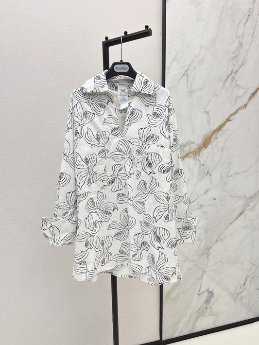 Max 25fw printed shirt