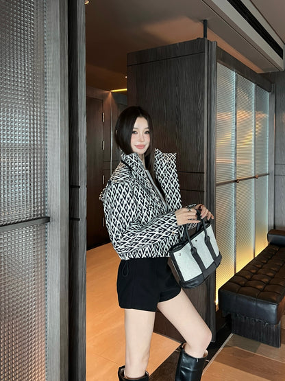 Valen 25fw jacquard jacket