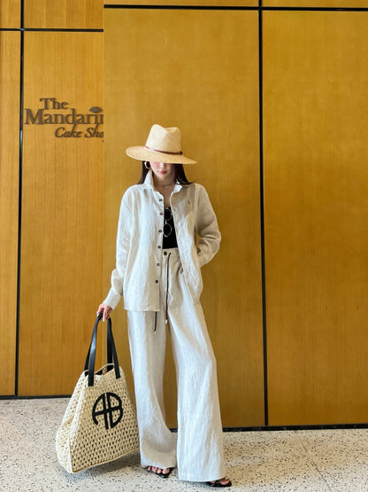 Ral 25fw linen pants