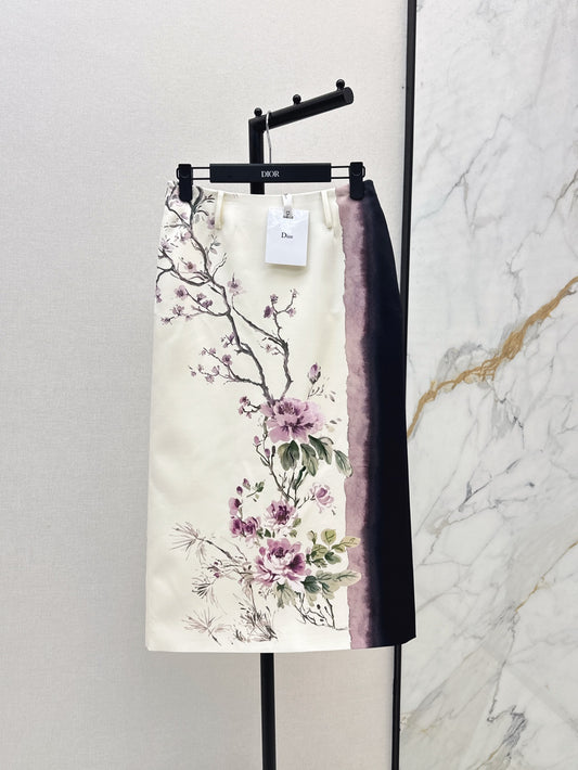 CD 25ss printed skirt