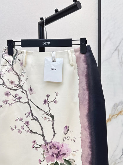 CD 25ss printed skirt