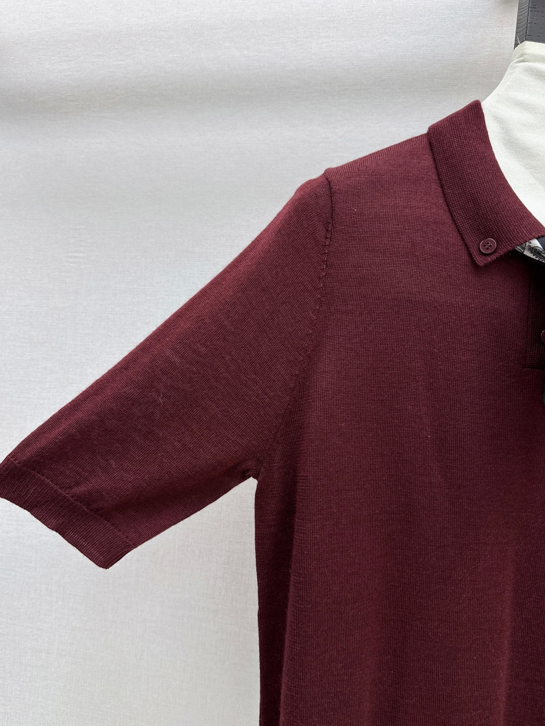 CD 25fw scarf knitted shirt
