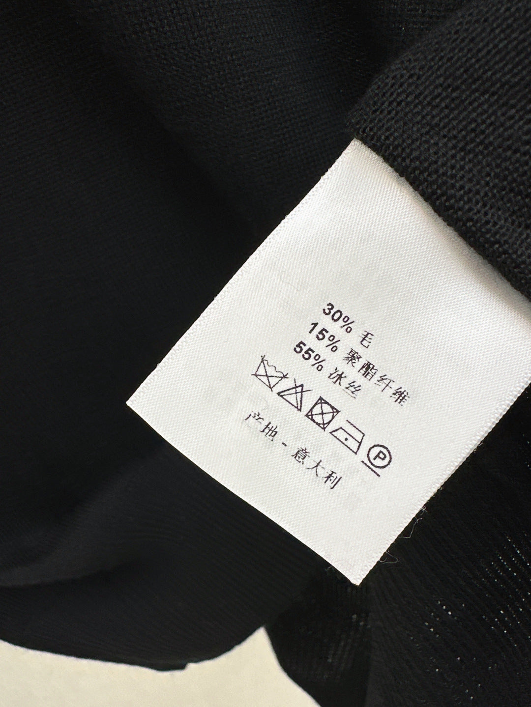 CD 25fw scarf knitted shirt