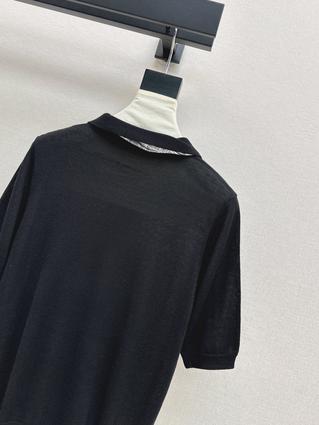 CD 25fw scarf knitted shirt