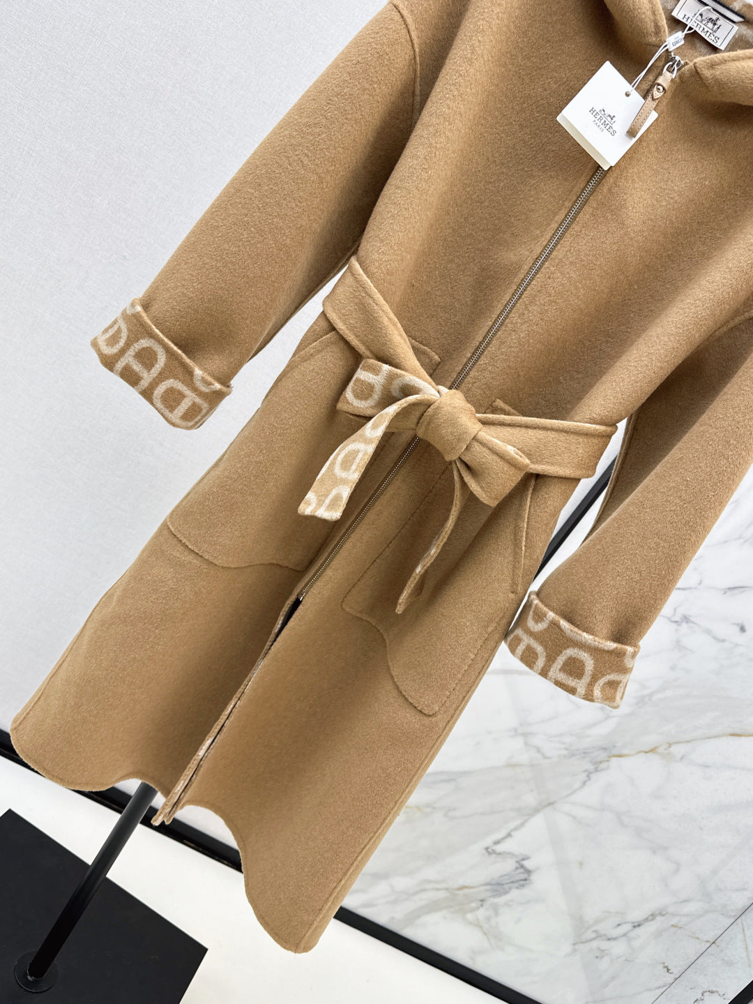 Herm 25fw cashmere coat