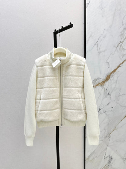 Loro 25fw knitted down jacket