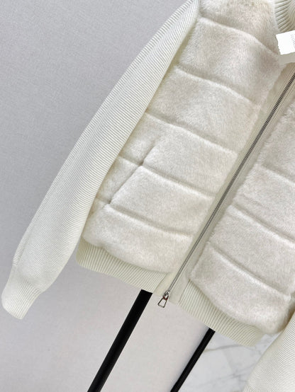 Loro 25fw knitted down jacket