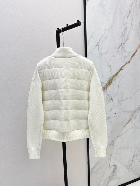 Loro 25fw knitted down jacket