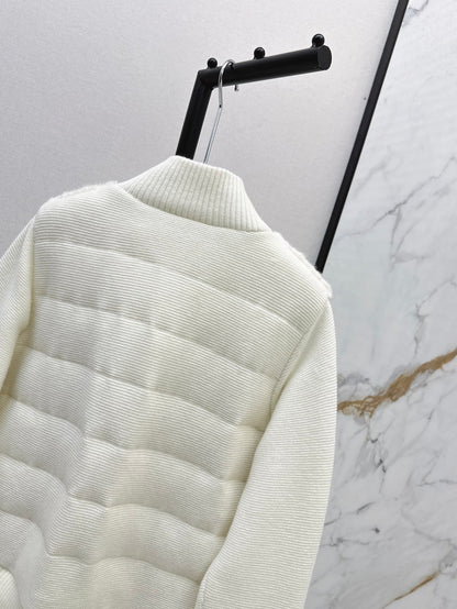 Loro 25fw knitted down jacket