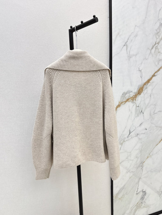 Loro 25fw knitted down jacket