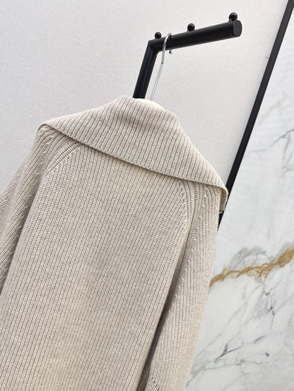 Loro 25fw knitted down jacket