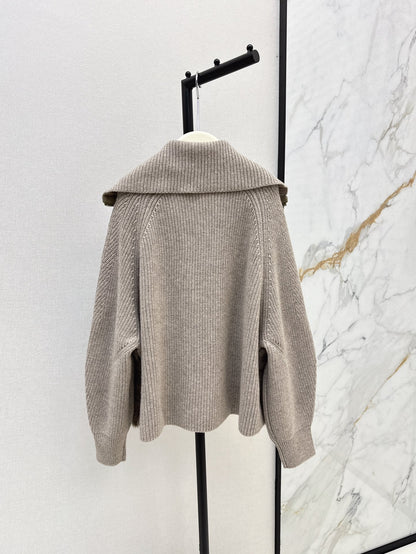 Loro 25fw knitted down jacket