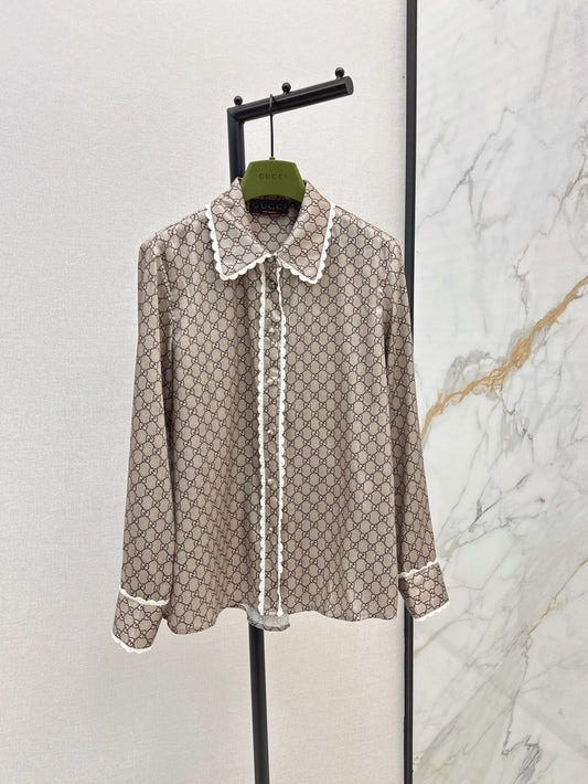 Guc 25ss printed shirt